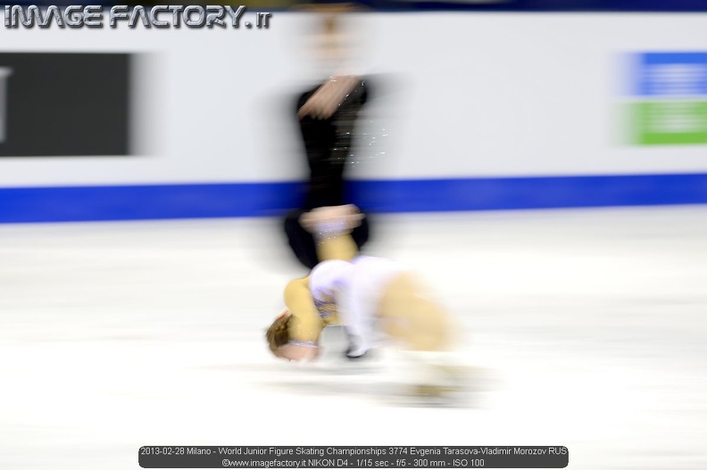 2013-02-28 Milano - World Junior Figure Skating Championships 3774 Evgenia Tarasova-Vladimir Morozov RUS.jpg